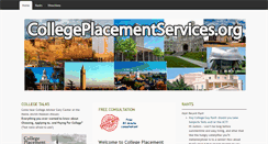 Desktop Screenshot of collegeplacementservices.org